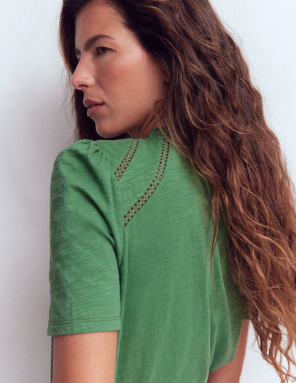 Bea Short Sleeve Shirt-Comfrey