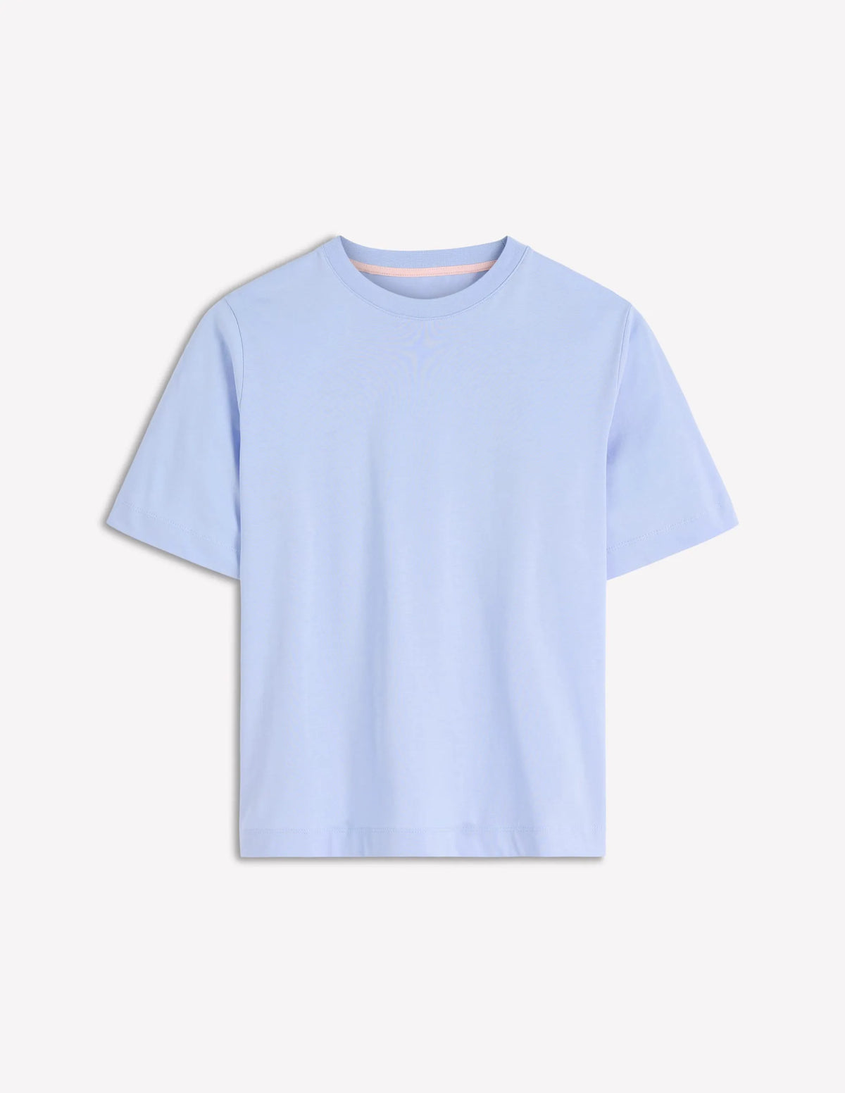 Relaxed Cotton T-shirt-Brunnera Blue