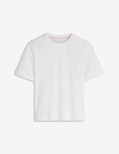 Relaxed Cotton T-shirt-White
