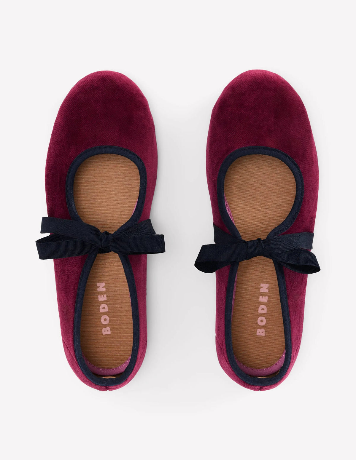 Flexi Tie Mary Janes-Oxblood