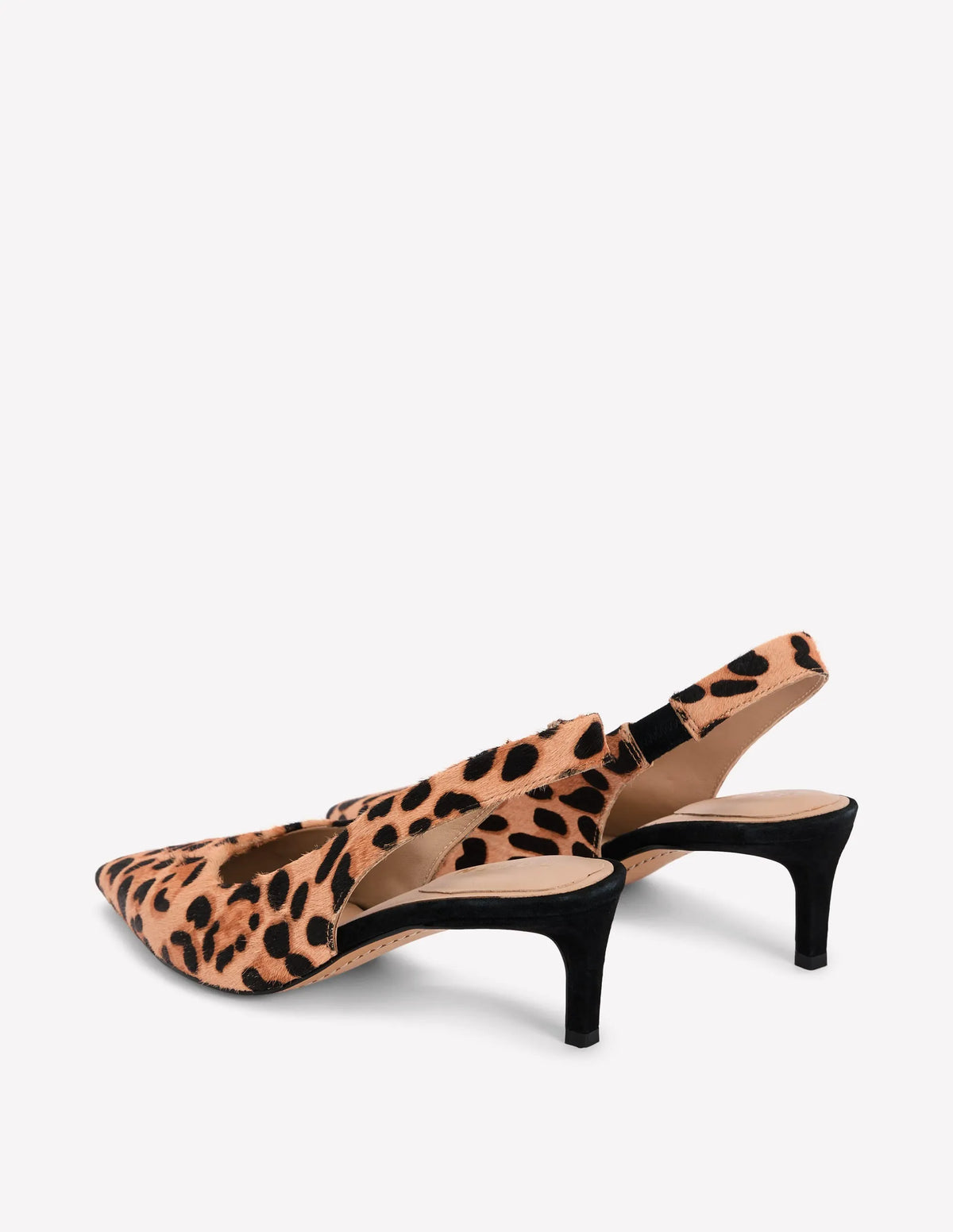 Hope Pointed Slingback Heels-Classic Leopard