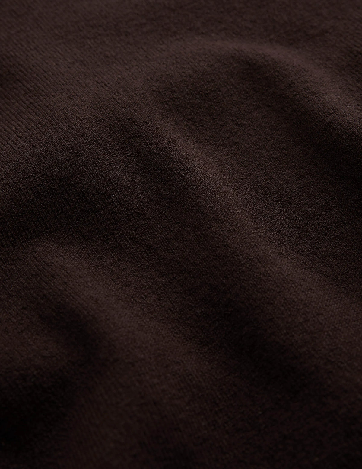 Camilla Cotton Crew Sweater-Bitter Chocolate