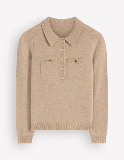 Marianne Merino Wool Sweater-Oatmeal