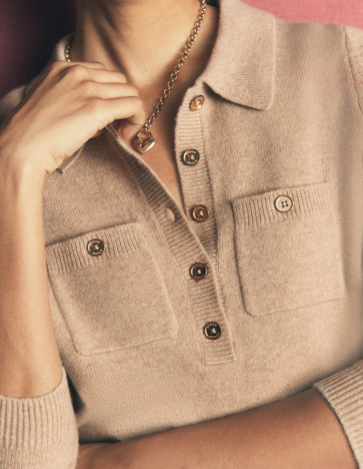 Marianne Merino Wool Sweater-Oatmeal