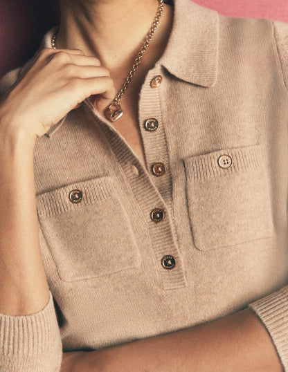 Marianne Merino Wool Sweater-Oatmeal