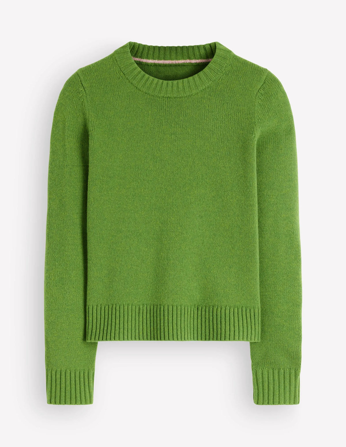 Marta Merino Wool Crew Sweater-Juicy Apple