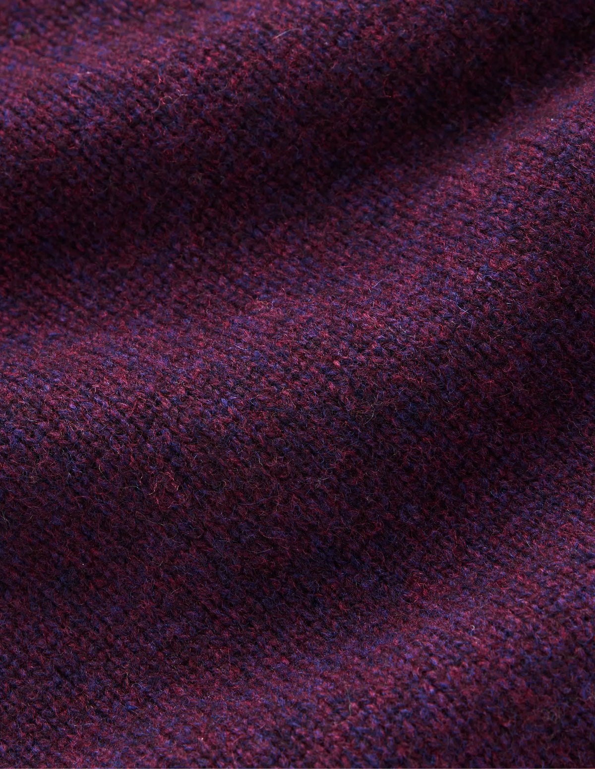 Marta Merino Wool Crew Sweater-Potent Purple