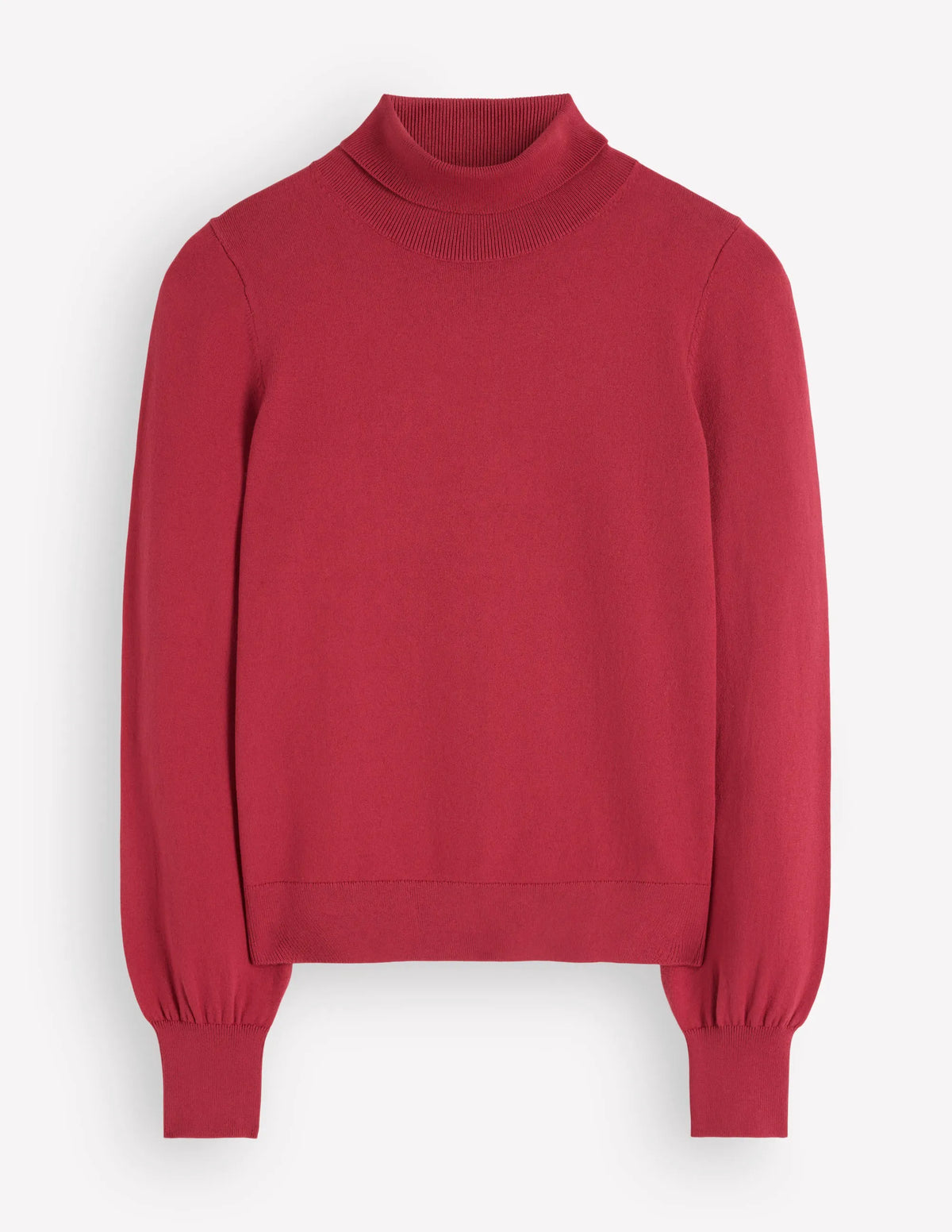 Camilla Roll Neck Sweater-Red Earth