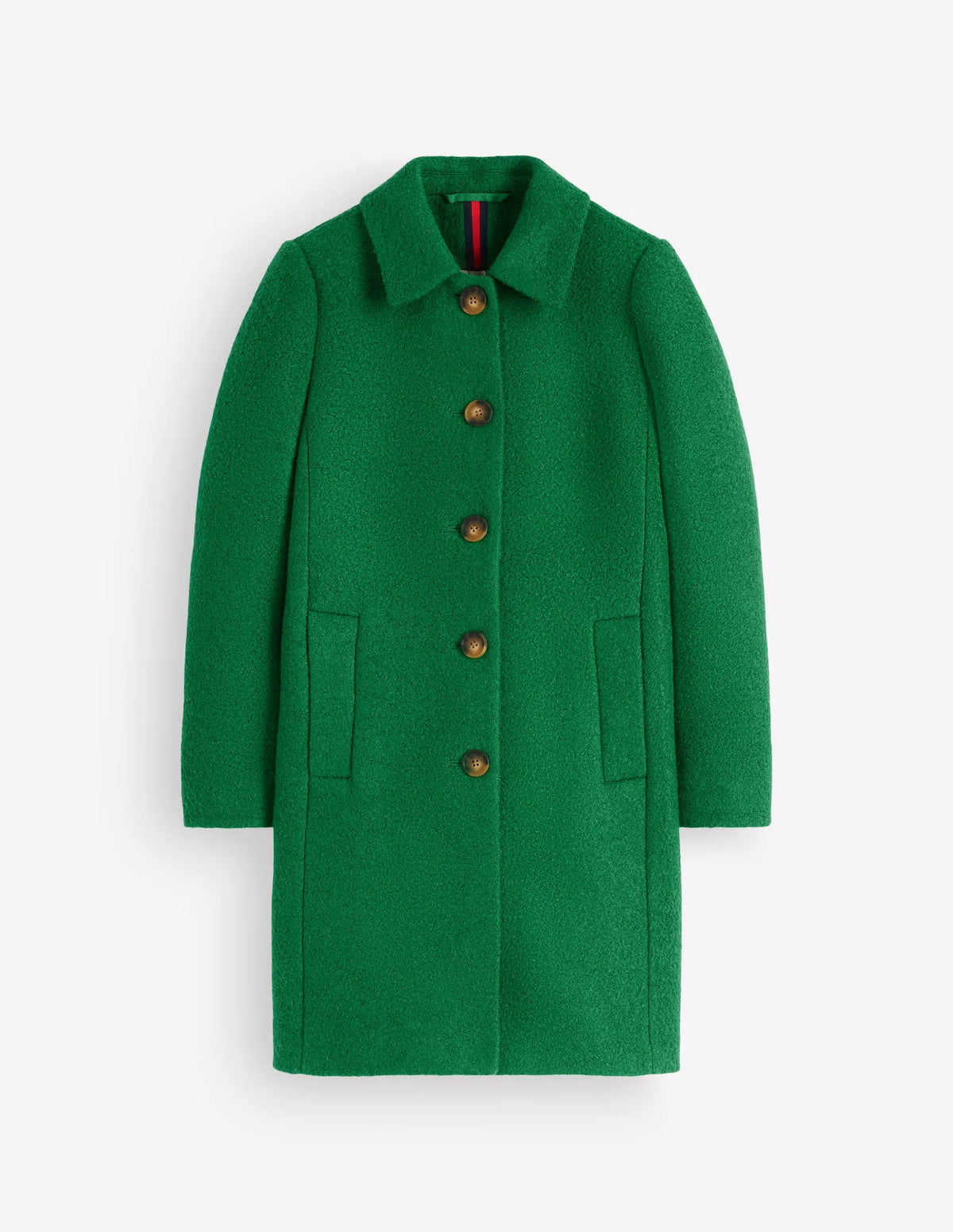 Aylesford Wool Coat-Fresh Green