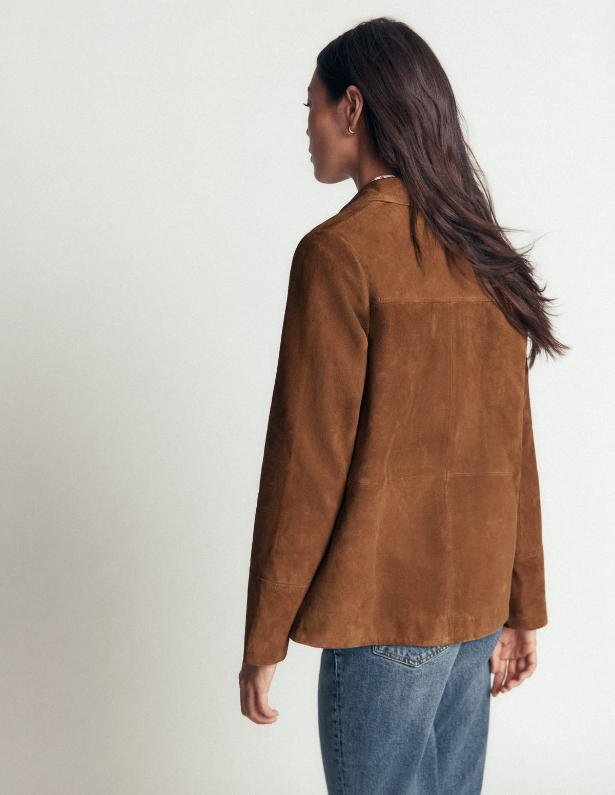 Fife Suede Chore Jacket-Tan